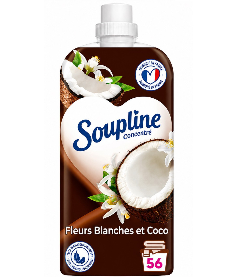 ADOUCISSANT SOUPLINE FLEUR BLANCHE ET COCO 1.28L