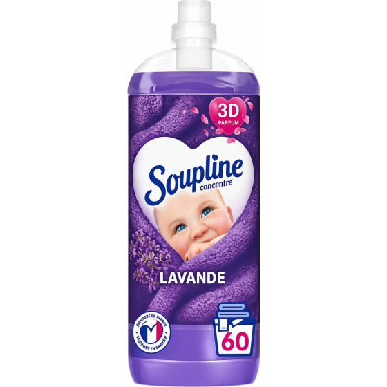 ADOUCISSANT SOUPLINE CONCENTRÉ LAVANDE 1.35L