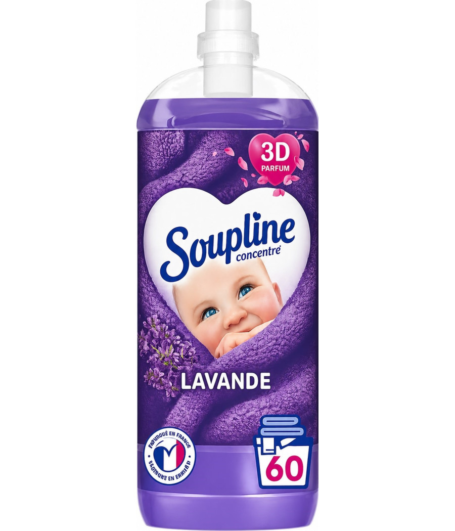 ADOUCISSANT SOUPLINE CONCENTRÉ LAVANDE 1.35L