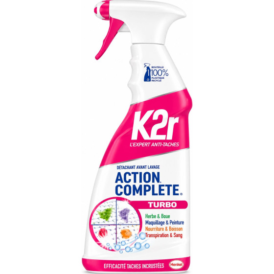 PISTOLET K2R DÉTACHANT AVANT LAVAGE 750ML