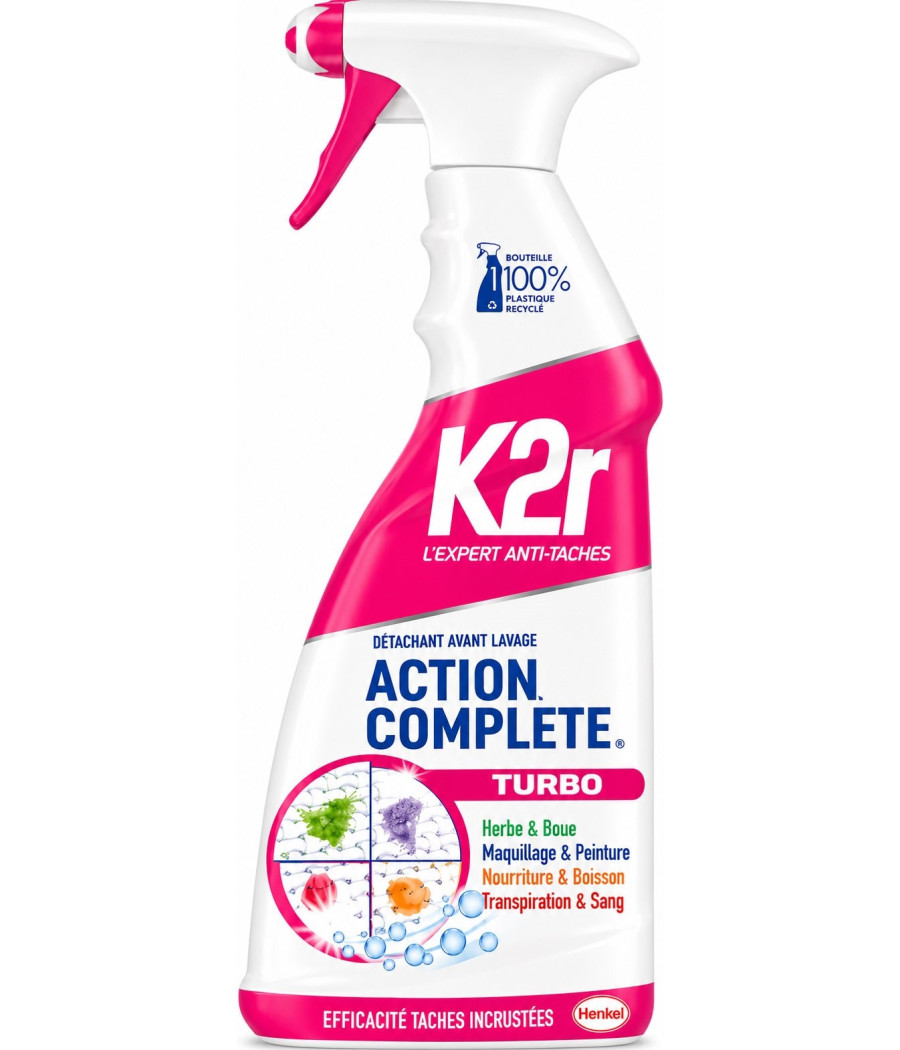 PISTOLET K2R DÉTACHANT AVANT LAVAGE 750ML