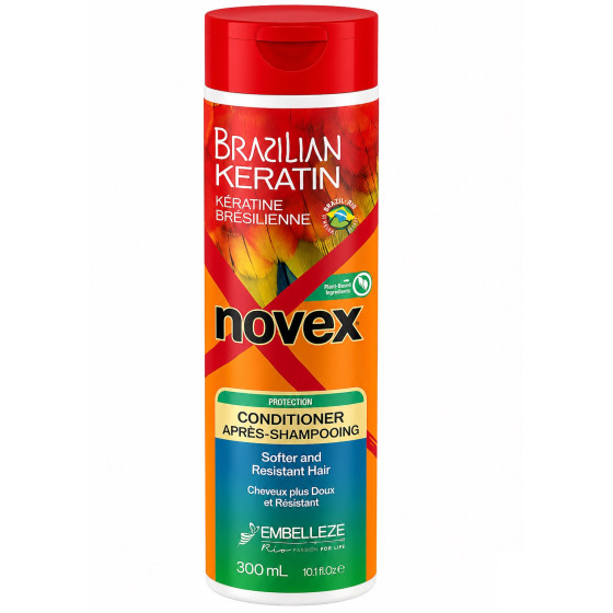 APRES SHAMPOOING BRAZIL KERATINE NOVEX 300ML