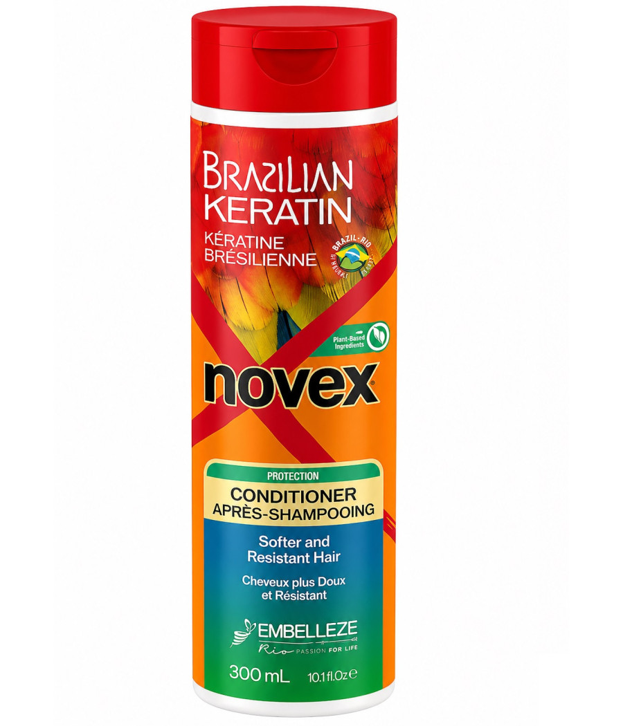 APRES SHAMPOOING BRAZIL KERATINE NOVEX 300ML