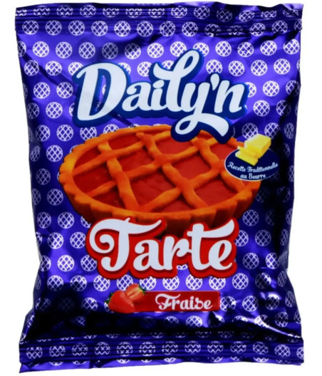 TARTE FRAISE DAILY'N 85G