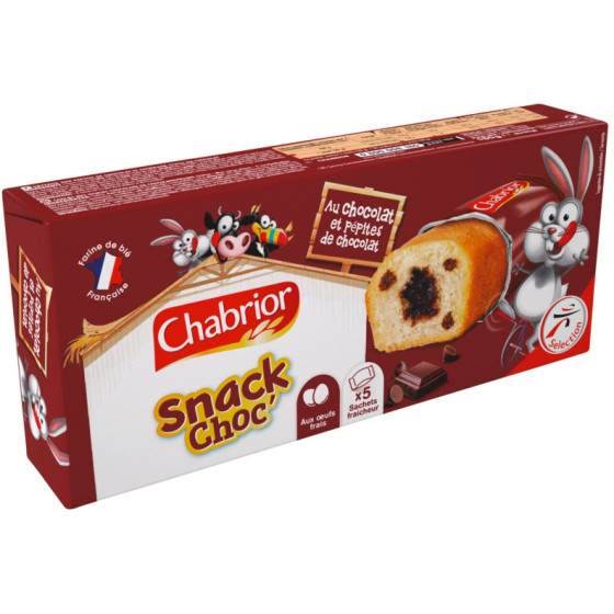 GATEAUX SNACK CHOC' CHABRIOR 150G