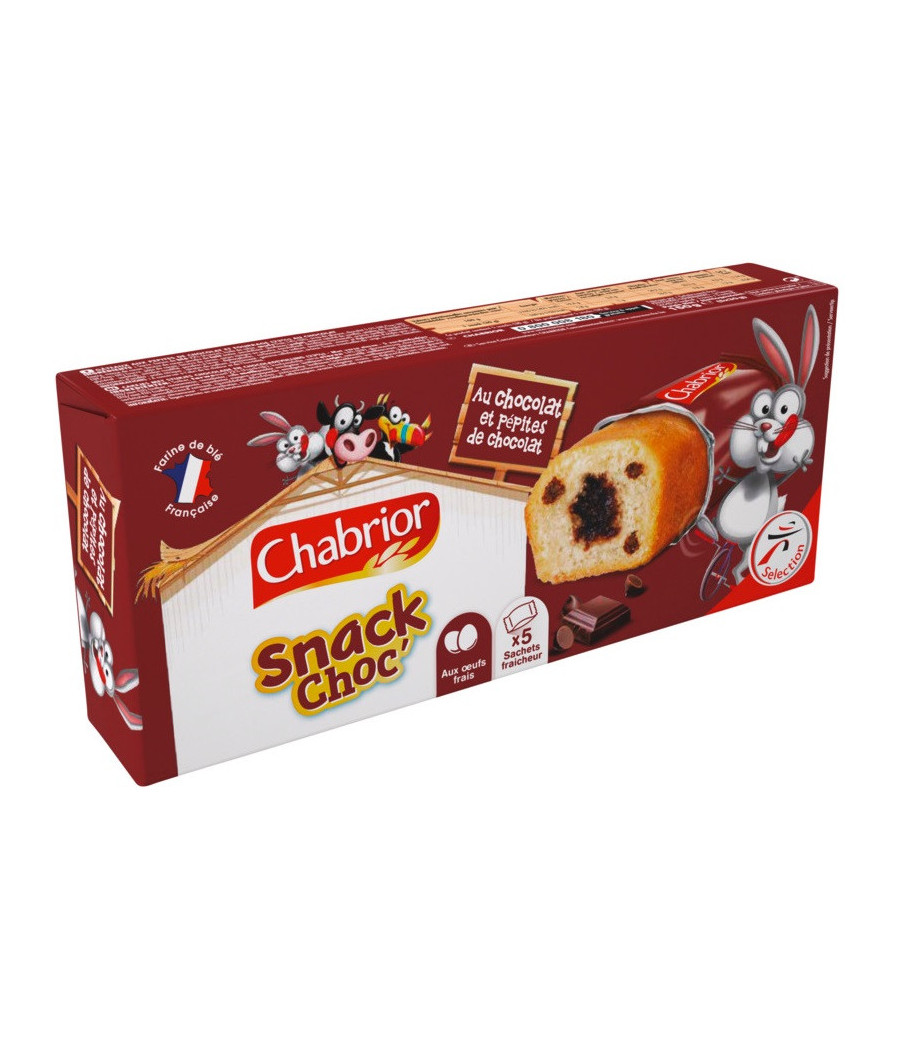 GATEAUX SNACK CHOC' CHABRIOR 150G