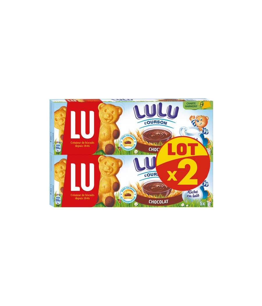 LULU L'OURSON FRAISE 300 G 2*150G