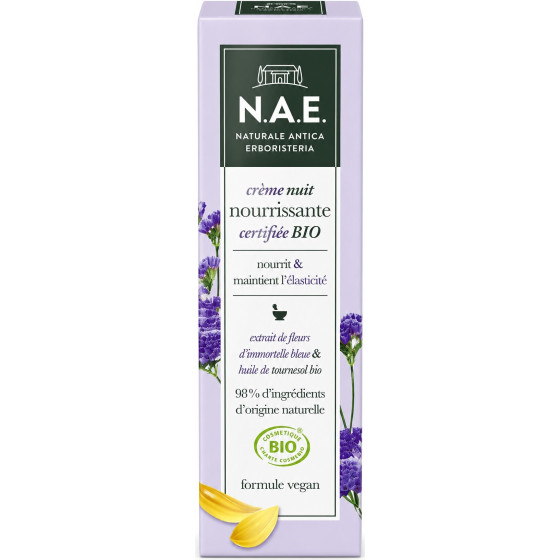 CREME NOURRISSANTE NUIT BIO N.A.E. 50ML