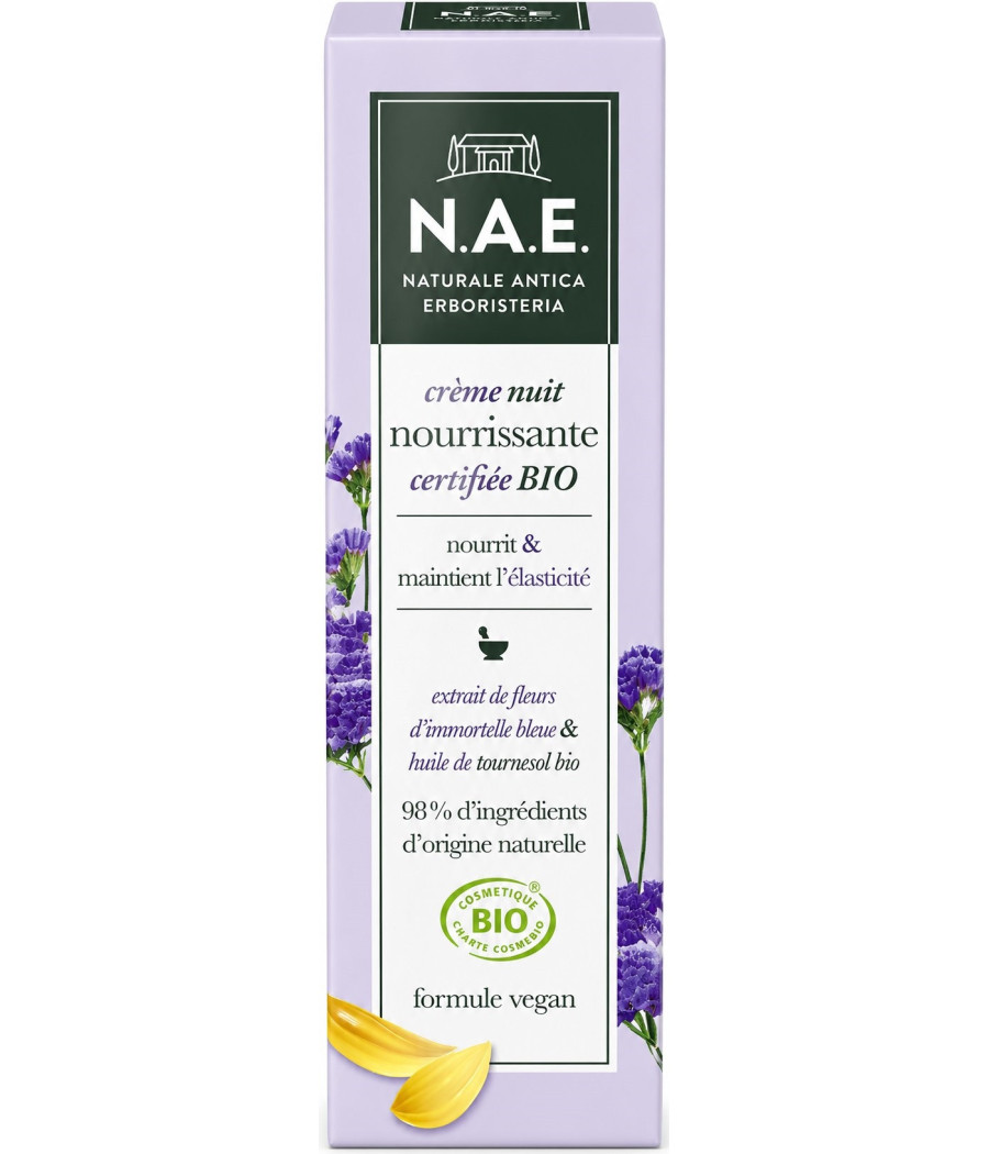 CREME NOURRISSANTE NUIT BIO N.A.E. 50ML