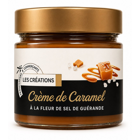 CREME DE CARAMEL A LA FLEUR DE SEL DE GUERANDE IVORIA 210G