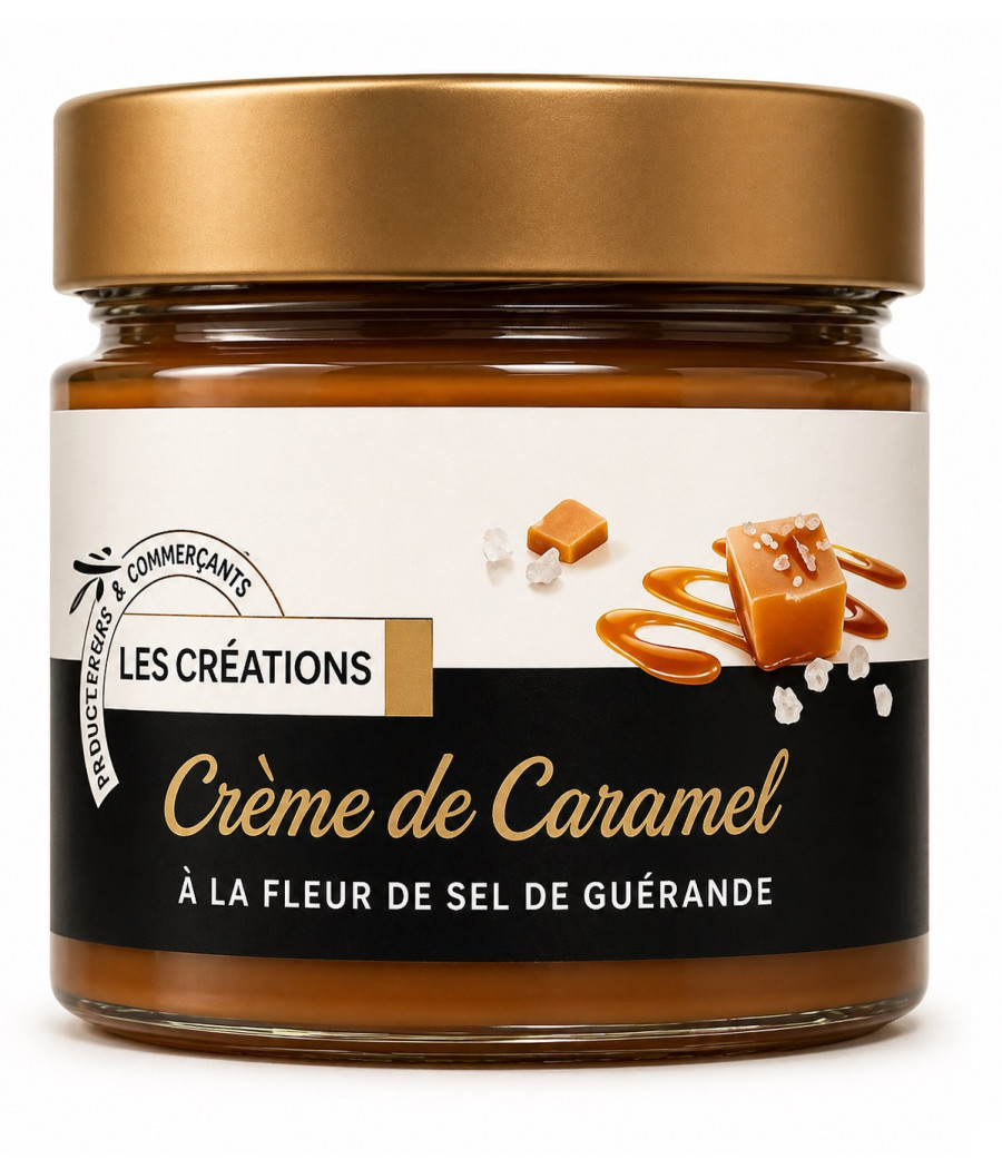 CREME DE CARAMEL A LA FLEUR DE SEL DE GUERANDE IVORIA 210G