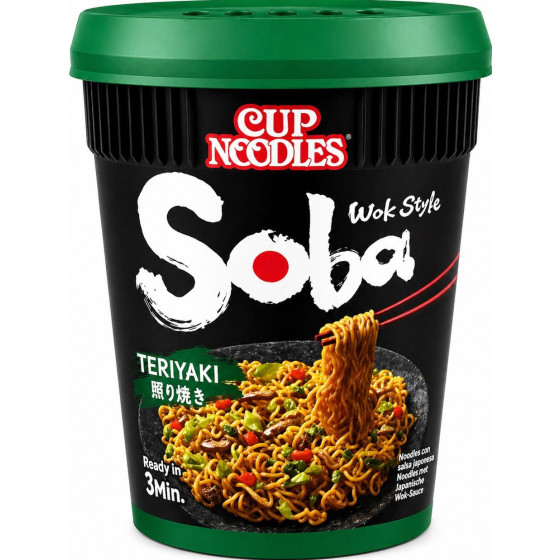 NOUILLES SOBA TERIYAKI JAPONAISES 90G