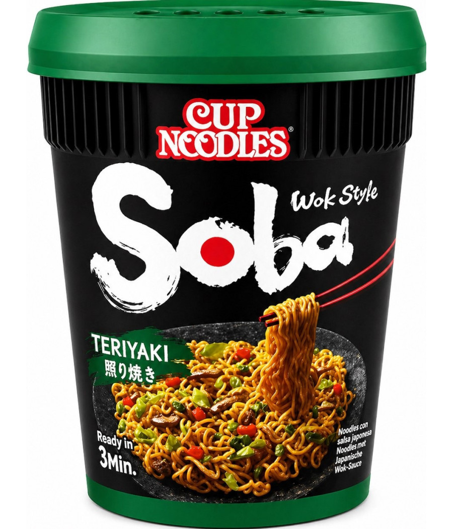 NOUILLES SOBA TERIYAKI JAPONAISES 90G