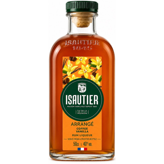 RHUM ISAUTIER ARRANGE CAFÉ VANILLE 50CL