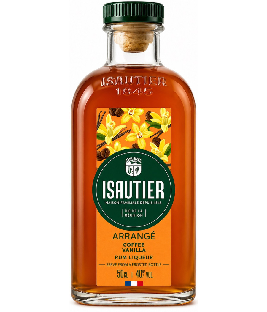 RHUM ISAUTIER ARRANGE CAFÉ VANILLE 50CL