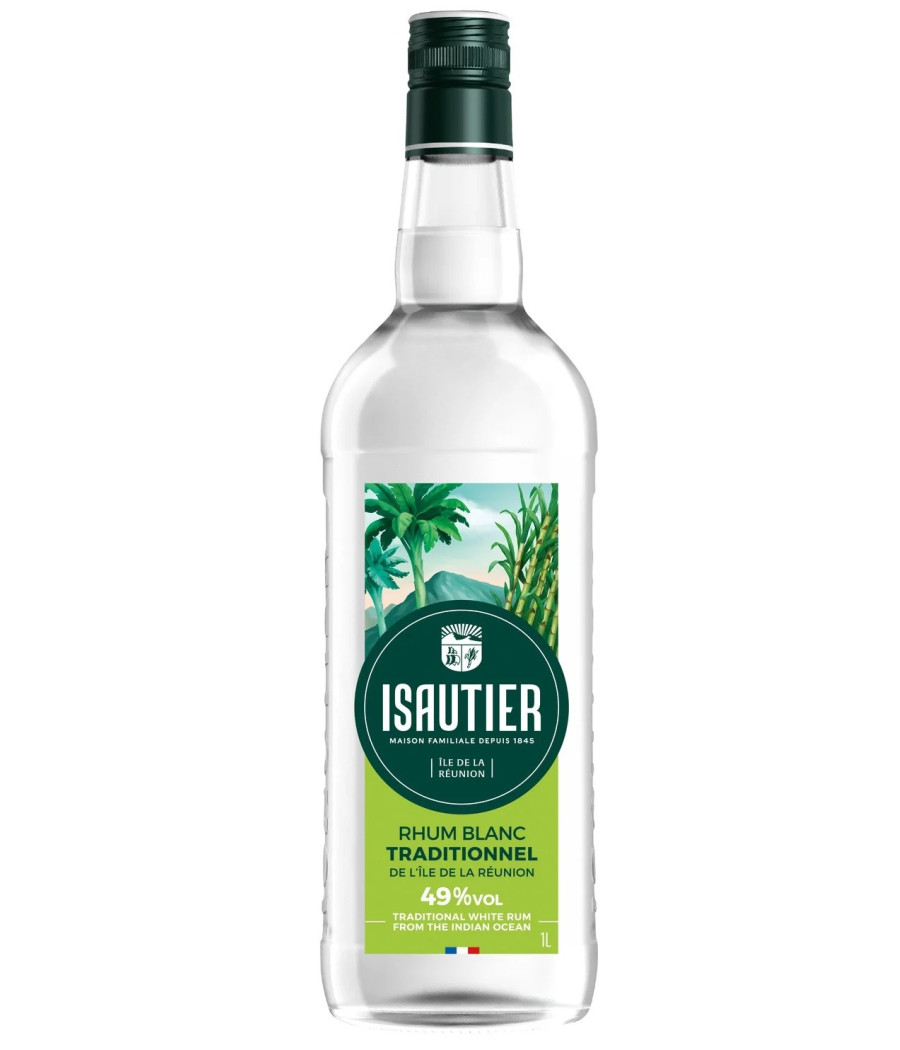 RHUM BLANC TRADITIONNEL ISAUTIER 1L