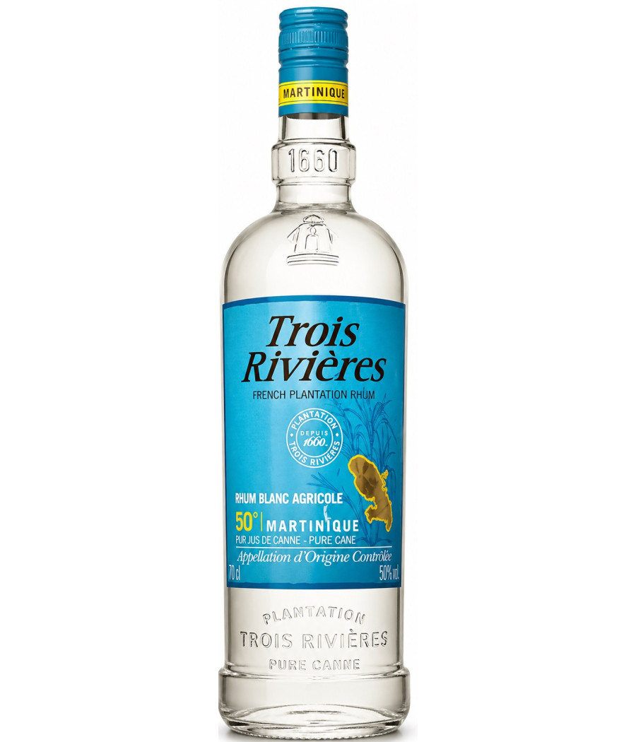 RHUM BLANC AGRICOLE TROIS RIVIERES 100CL