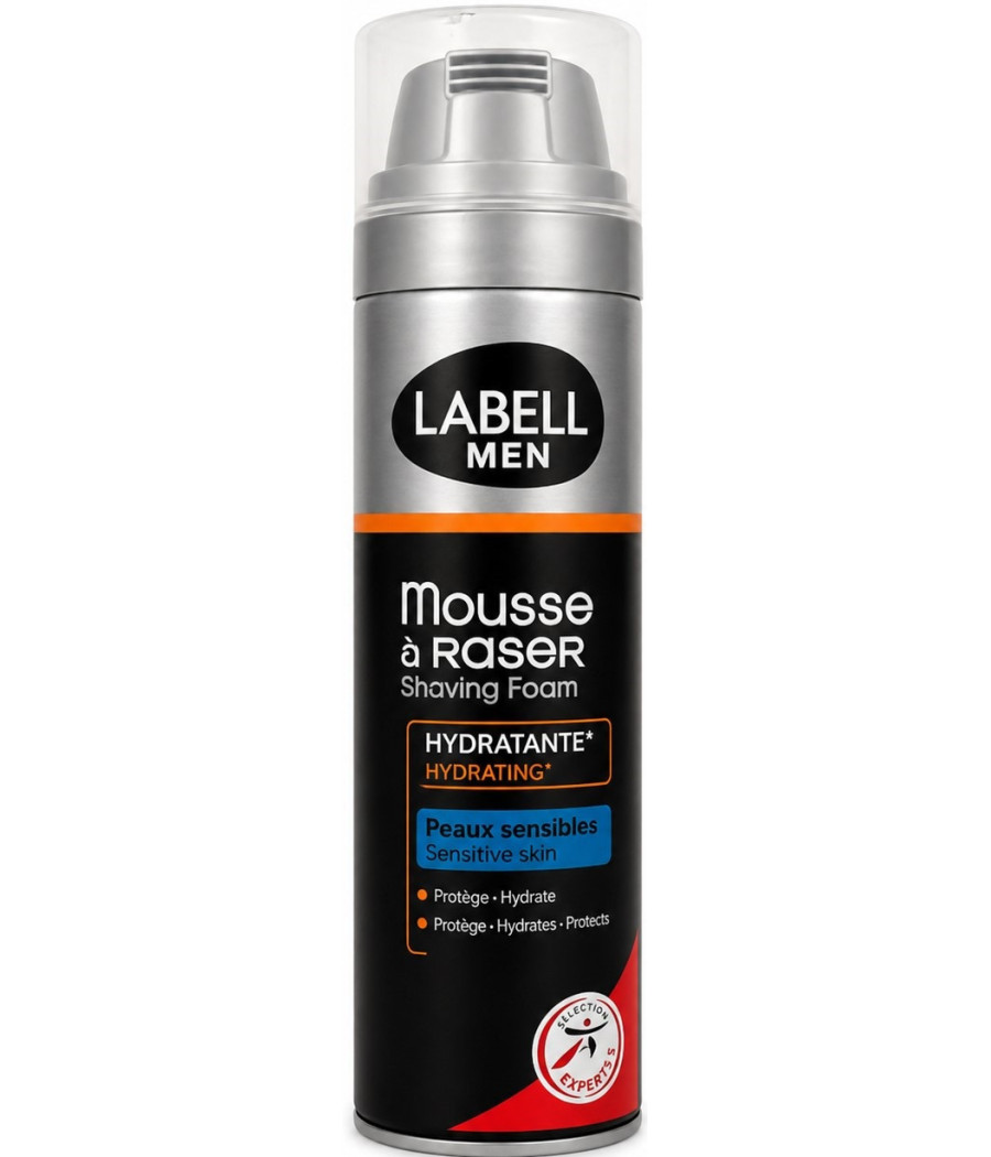 MOUSSE A RASER PEAUX NORMALE LABELL 250ML
