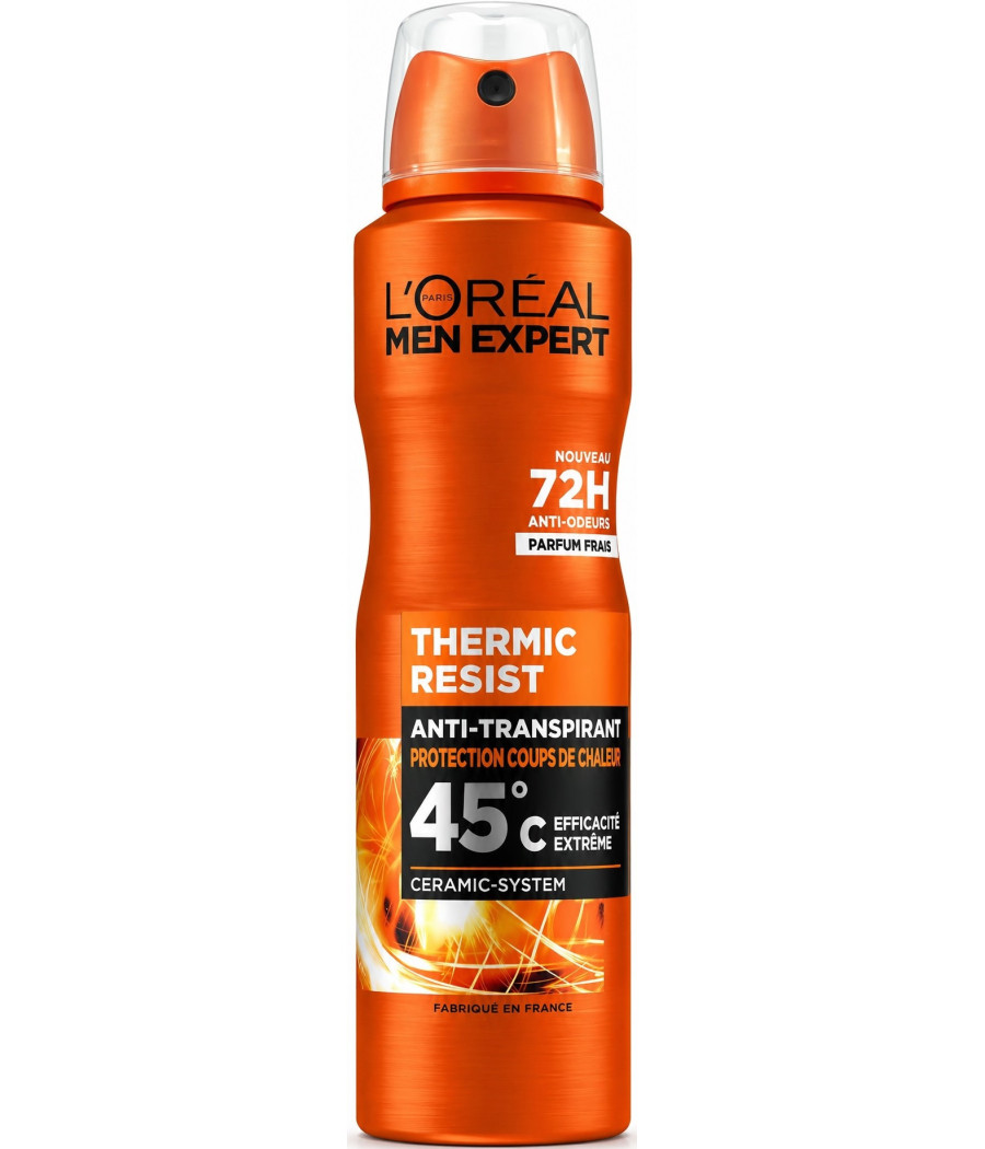 DEODORANT SPRAY ANTI-TRANSPIRANT ATO THERMIC L'OREAL 150ML