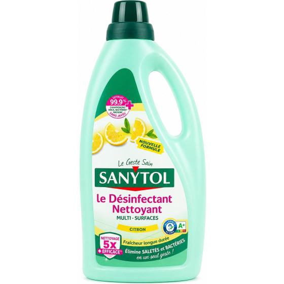 NETTOYANT MENAGER SANYTOL DÉSINFECTANT CITRON 1L
