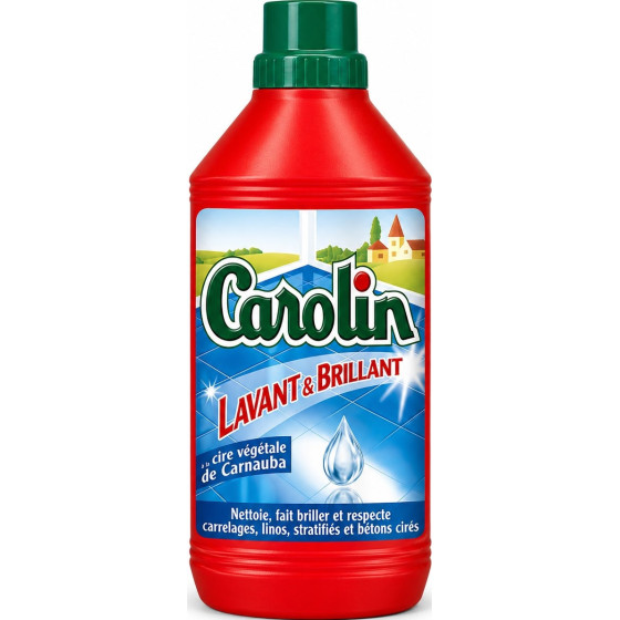 NETTOYANT MENAGER LAVANT BRILLANT CAROLIN 1L