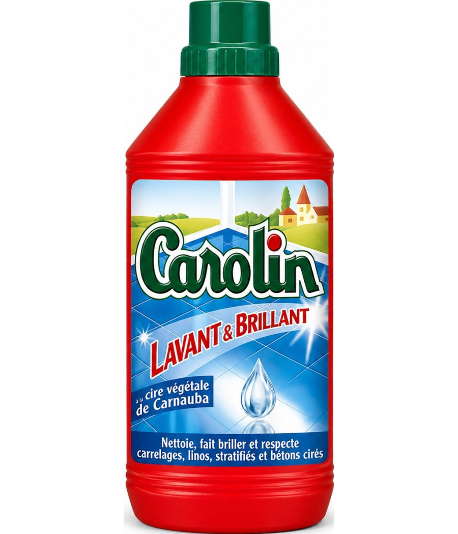 NETTOYANT MENAGER LAVANT BRILLANT CAROLIN 1L