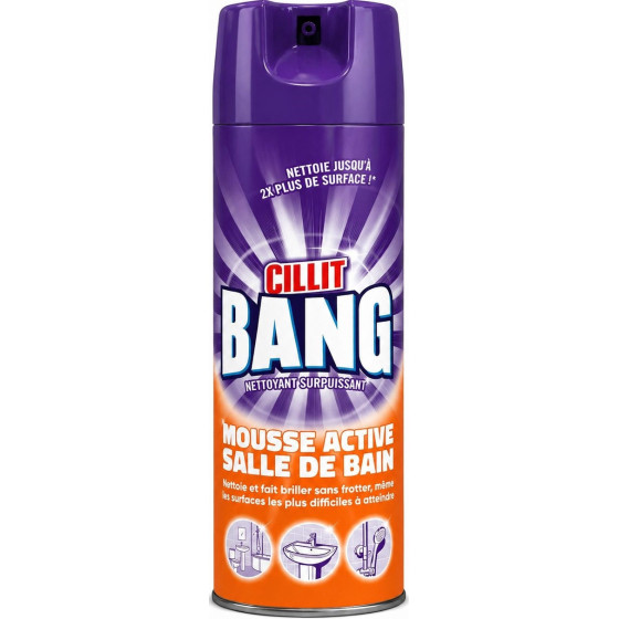 MOUSSE ACTIVE SALLE DE BAIN CILLIT BANG 600ML