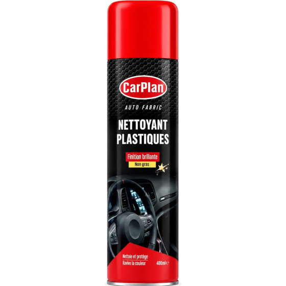 NETTOYANT PLASTIQUE VANILLE CARPLAN 400ML