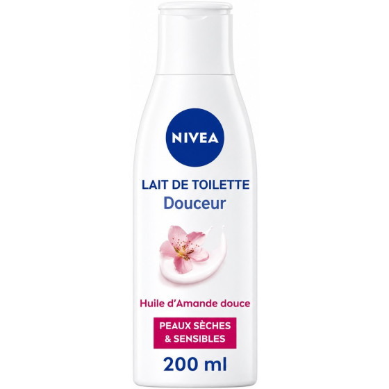 LAIT DOUCEUR NIVEA À L'HUILE D'AMANDE DOUCE 200ML