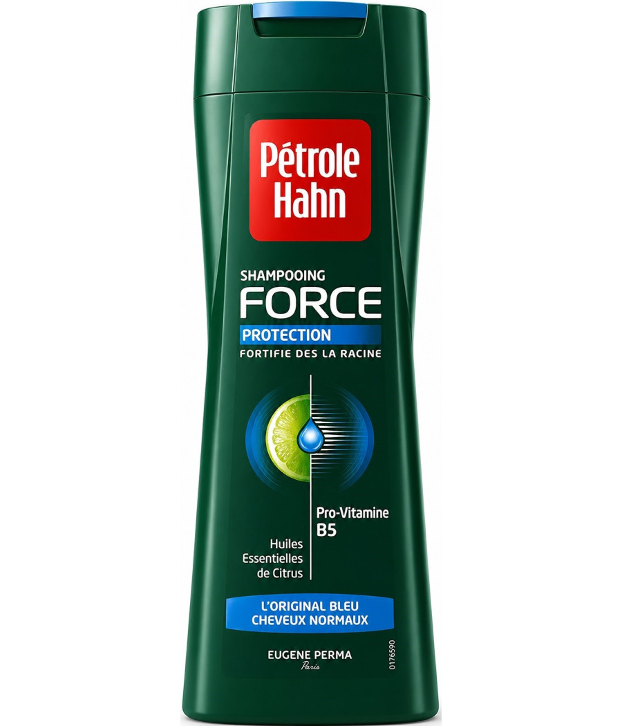 SHAMPOOING FORCE PROTECTION CHEVEUX NORMAUX PETROLE HAHN 250ML