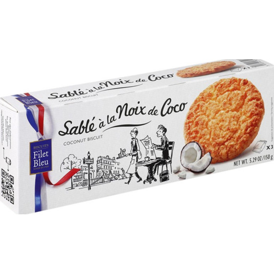 SABLE A LA NOIX DE COCO 3*50 G - 150 G