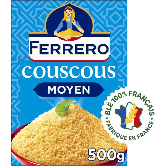 COUSCOUS GRAIN MOYEN FERRERO 500G