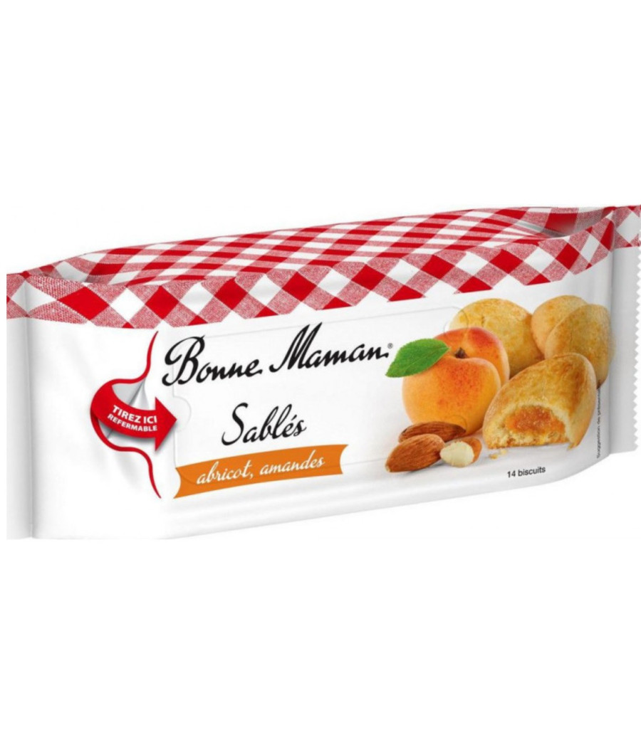 SABLES A L'ABRICOT ET AUX AMANDES 150 G