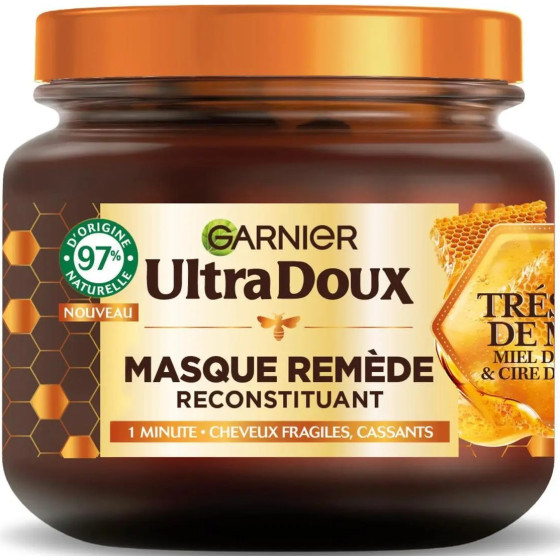 MASQUE ULTRA DOUX REMEDE MIEL GARNIER 340ML