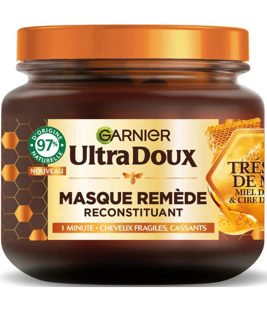 MASQUE ULTRA DOUX REMEDE MIEL GARNIER 340ML