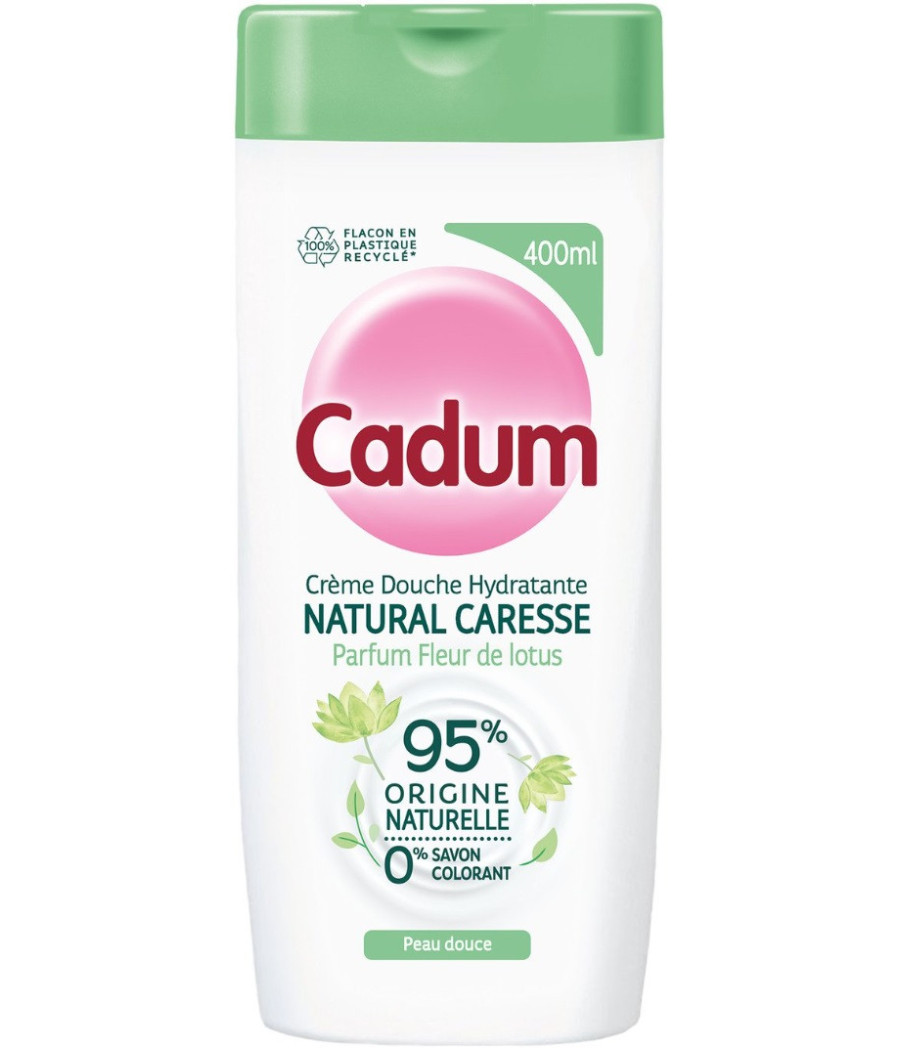 CRÈME DE DOUCHE CADUM NATURAL CARESSE 400ML