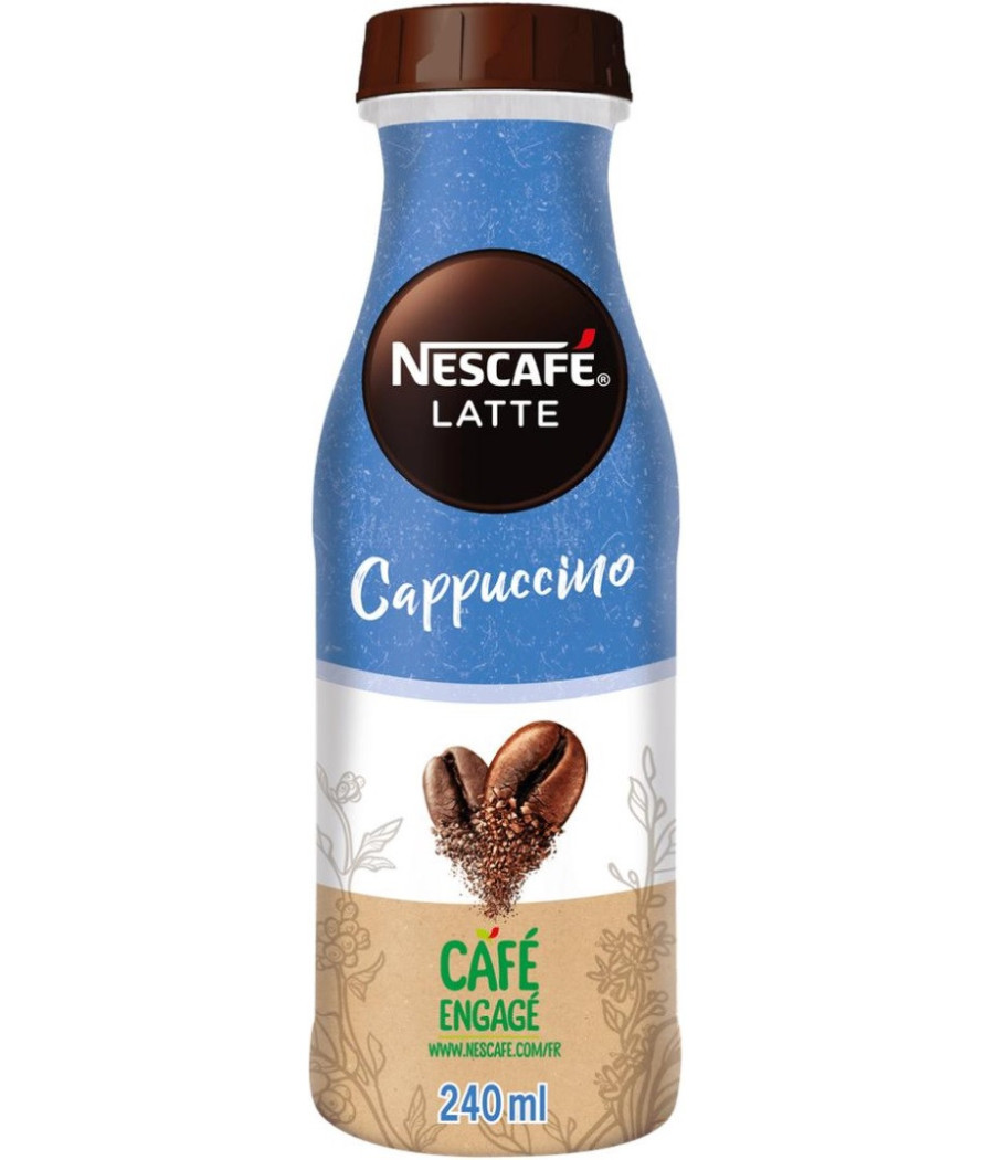 BOISSON NESCAFÉ LATTE CAPUCCINO 24CL