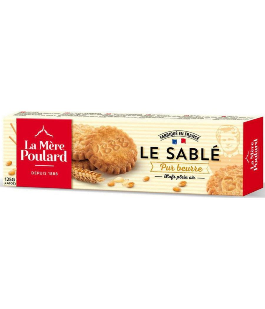 LE SABLE PUR BEURRE LA MERE POULARD 125G