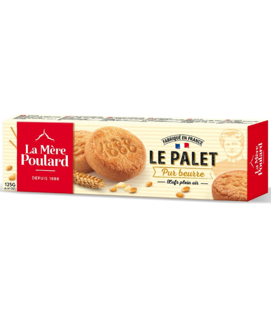 LE PALET PUR BEURRE LA MERE POULARD 125G
