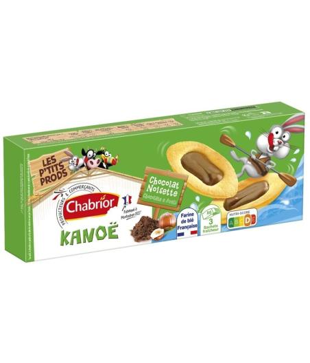 BISCUITS KANOE CHOCOLAT NOISETTE CHABRIOR 120G