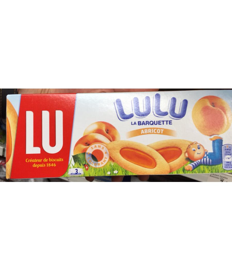 LULU LA BARQUETTE ABRICOT 120G