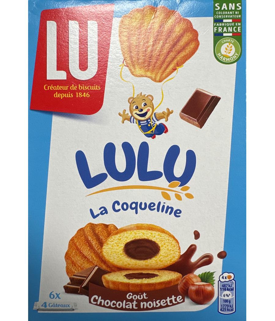 LULU LA COQUELINE GOUT CHOCOLAT NOISETTE 165G