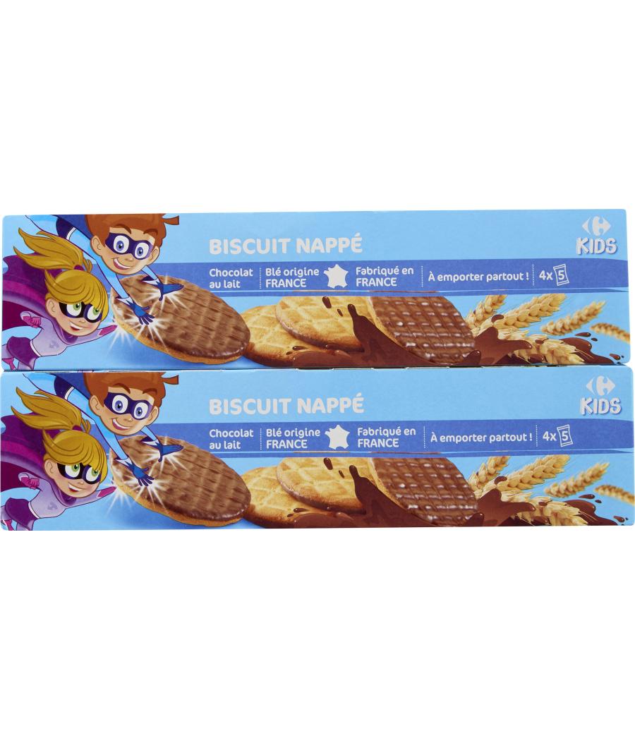BISCUIT NAPPE CHOCOLAT AU LAIT KIDS 200G