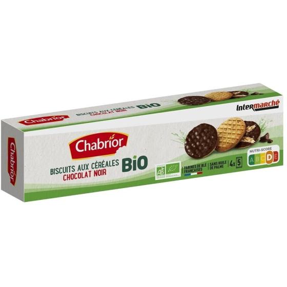 SABLE CEREALES NAPPES CHOCOLAT NOIR BIO CHABRIOR 180G