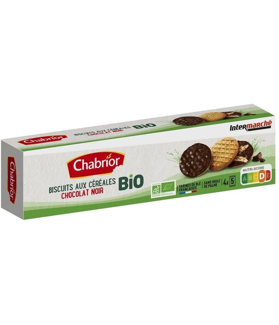 SABLE CEREALES NAPPES CHOCOLAT NOIR BIO CHABRIOR 180G