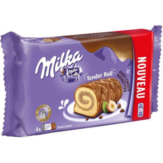 TENDER ROLL GOUT CHOCO NOISETTES MILKA 148G
