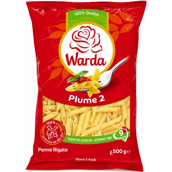 PATES PLUME LONGUE RAYEE WARDA 500G
