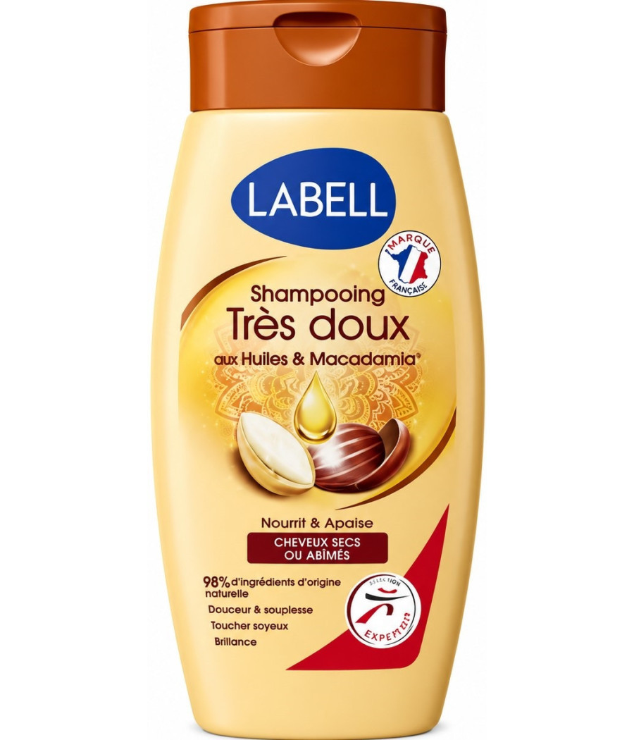 SHAMPOOING LABELL DOUX AUX KARITÉ ET MACADEMIA 250ML