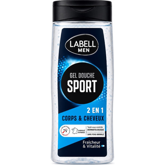 GEL DOUCHE LABELL MEN SPORT 2 EN 1 250ML