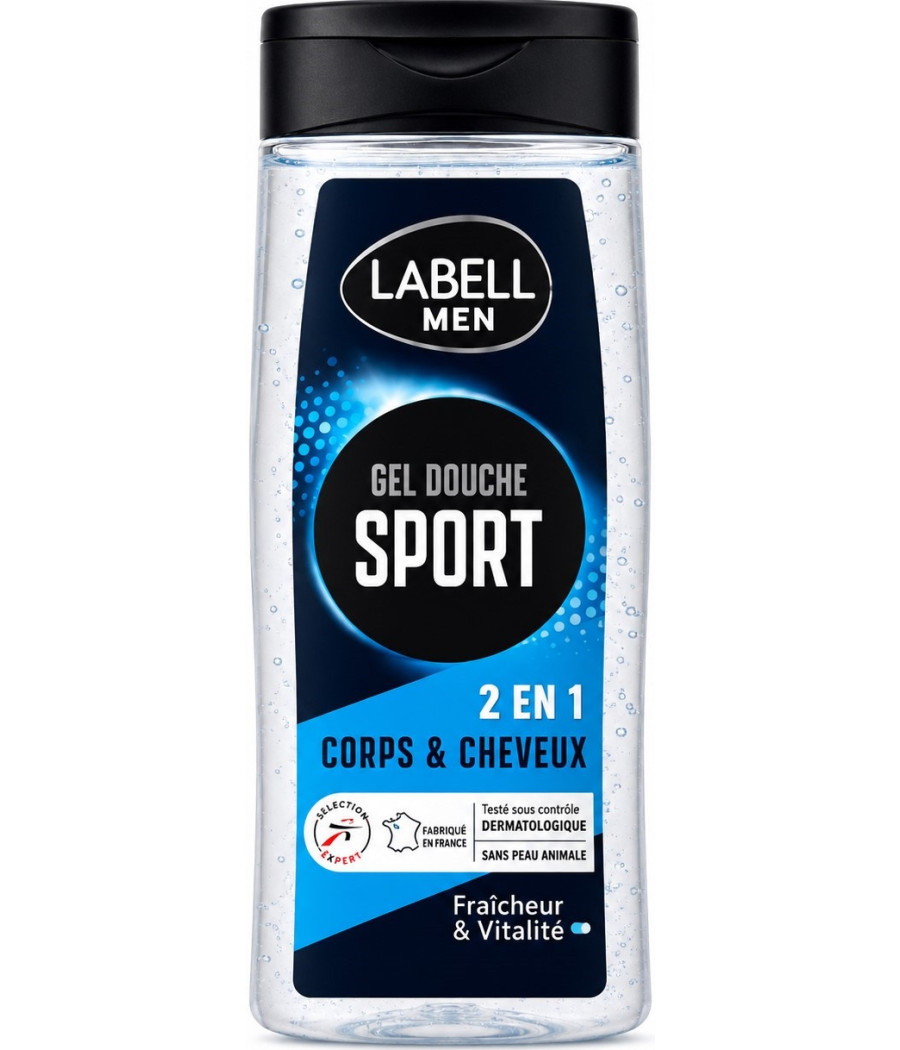 GEL DOUCHE LABELL MEN SPORT 2 EN 1 250ML